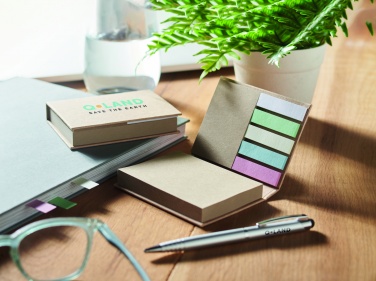 Logo trade corporate gift photo of: Recycled memo pad set